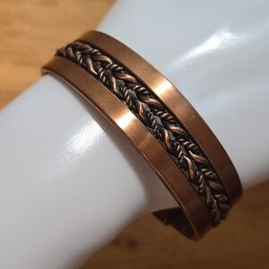 Vintage Copper Cuff Bracelet